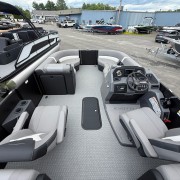 2026 Evotti 521QL Triple Pontoon Boat - Black/White